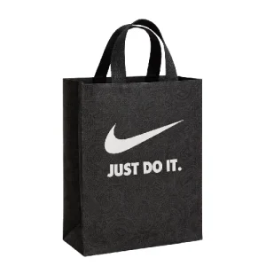 ساک دستی باکسی مرغوب مشکی با چاپ تکرنگ و طراحی لوکس